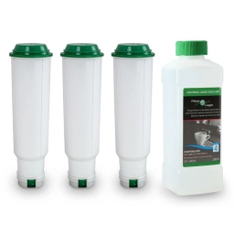 Filtr wody FilterLogic CFL-701B do ekspresu Krups (3szt.) + odkamieniacz 500ml GRATIS - miniatura 1