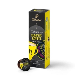 Kawa kapsułki Tchibo Cafissimo Crema XL 80szt. + stojak w zestawie - miniatura 2