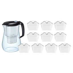 Dzbanek filtrujący Aquaphor Onyx +10 filtrów Maxfor Plus (czarny) - miniatura 1