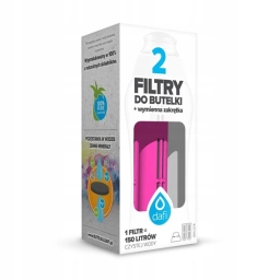 Butelka filtrująca DAFI 0,5L +3 filtry (flamingowy) - miniatura 4