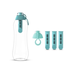 Butelka filtrująca DAFI 0,7L +4 filtry (mięta) - miniatura 1