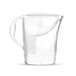 Dzbanek filtrujący Dafi START Classic 2,4L (biały) + 6 filtrów FilterLogic FL-601 + bidon na wodę - miniatura 2