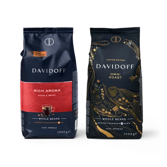 Kawa ziarnista Davidoff Omni Roast + Rich Aroma 2kg - miniatura 1