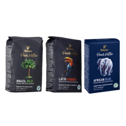 Kawa ziarnista Tchibo Privat Kaffee Brazil + Guatemala + African Blue 3x500g - miniatura 1