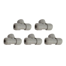 Trójnik do wężyka typ T DMfit A6TU4 (3/8" run x 1/4" branch) 5szt. - miniatura 1