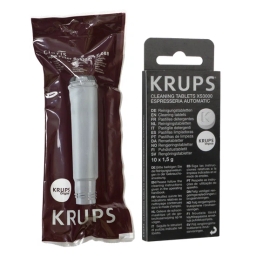 Zestaw do konserwacji ekspresu Krups (filtr F088 + tabletki czyszczące XS3000) - miniatura 1