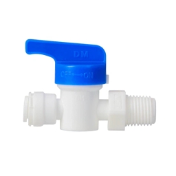 Zawór zamykający DMfit AHMC0404 (1/4"tube x 1/4"NPTF) - miniatura 1