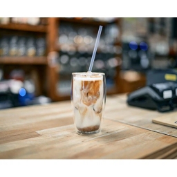 Kawa ziarnista Tchibo Barista Caffe Crema 3kg + szklanki termiczne do latte FilterLogic CFL-670 w zestawie - miniatura 5