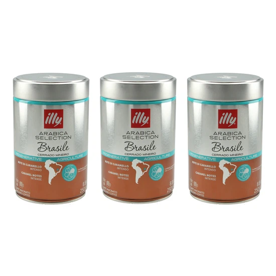 Kawa mielona Illy Brasile 250 g (3 szt.) - miniatura 1