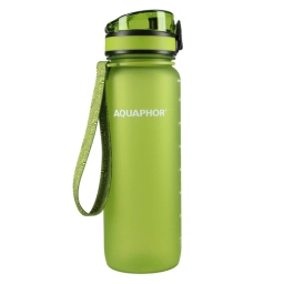Butelka filtrująca wodę Aquaphor City 800ml (zielona) + opakowanie filtrów - miniatura 2