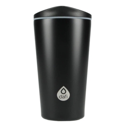 Kubek termiczny do kawy i herbaty Dafi 420ml Double Wall (czarny) - miniatura 1