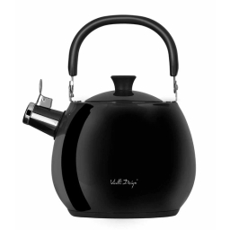Czajnik z gwizdkiem Vialli Design BOLLA 2,5L (grafit polerowany) 28647 - miniatura 1