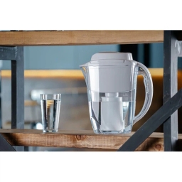 Dzbanek filtrujący wodę Aquaphor J.Shmidt 500 (biały) + 6 wkładów filtrujących - miniatura 5