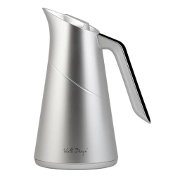 Termos z wkładem szklanym Vialli Design SOHO 1L (srebrno-czarny) 29231 - miniatura 1