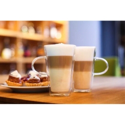 Szklanka termiczna do kawy latte Vialli Design AMO 320ml 23024 - miniatura 4