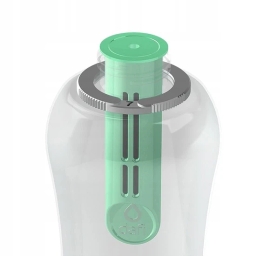 Butelka filtrująca DAFI 0,5L +3 filtry (mięta) - miniatura 4