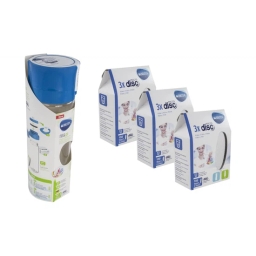 Butelka filtrująca Brita Fill&Go (niebieska) + 9szt. filtrów Microdisk - miniatura 2