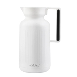 Termos z wkładem szklanym Vialli Design LUNGO 1L (biały) 29255 - miniatura 1