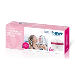 Wkład filtrujący wodę filtr Mg+ BWT Magnezium mineralized water Pack 6 szt. - miniatura 1
