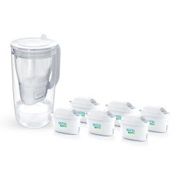Dzbanek filtrujący Brita Glass +6 filtr Maxtra PRO Pure Performance (szary) - miniatura 1