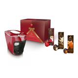 Ekspres ciśnieniowy Tchibo Cafissimo MINI Salsa Red + 30 kapsułek (X-Mass) v2.1
