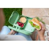 Lunchbox zestaw + sztućce Koziol PASCAL READY 7168703 (zielony)