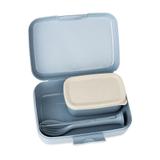 Lunchbox + sztućce Koziol CANDY READY 7272716 (niebieski)
