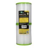 Filtr wkład wody do basenu FilterLogic SFLBWII-4-5BE (kompatybilny z Bestway typ II) 2-pack