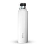 Butelka ze stali nierdzewnej do saturatora Brita SodaTrio 650ml (biała)