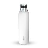 Butelka ze stali nierdzewnej do saturatora Brita SodaTrio 650ml (biała)