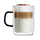 Szklanki termiczne do kawy i herbaty Vialli Design CARBON 350ml (6szt.)