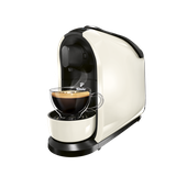 Ekspres ciśnieniowy Tchibo Cafissimo Pure (biały) + 100 kapsułek z kawą Tchibo Cafissimo