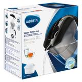 Dzbanek filtrujący Brita Elemaris XL (czarny) +1 filtr Maxtra Plus + 3 filtr Maxtra PRO Pure Perfomance