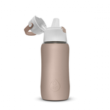 Butelka filtrująca Dafi SOLID 0,5L z wkładem filtrującym (cappuccino / brązowa) SILIKONOWA