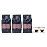 Kawa ziarnista premium Davidoff Cafe Creme Intense 3kg + szklanki do espresso FilterLogic CFL-655