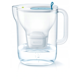 Dzbanek filtrujący Style XL (niebieski) +1 filtr MP +butelka Brita Active 0,6L (niebieska)