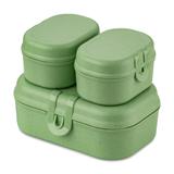 Lunchbox zestaw Koziol PASCAL READY MINI 7151703 (zielony)