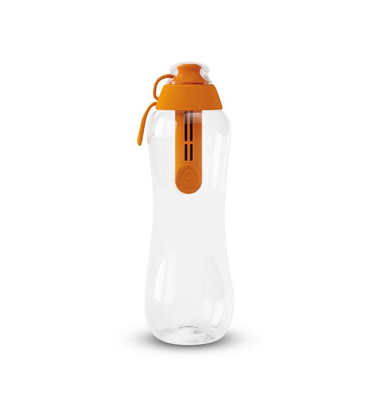 Butelka filtrująca DAFI 0,5L +1 filtr w zestawie (pomarańczowa)