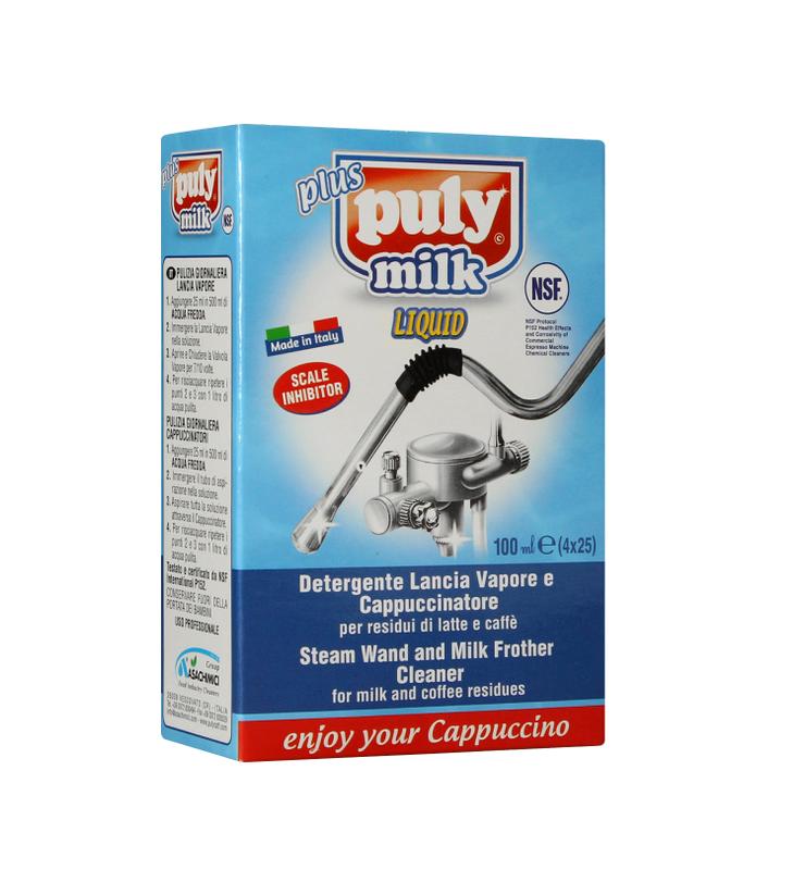 Płyn do czyszczenia dysz i systemu mleka PULY MILK Plus Liquid NSF 4x25ml