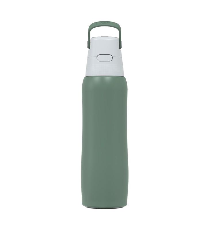 Stalowa butelka filtrująca Dafi SOLID 0,8L z wkładem filtrującym (szałwiowy)