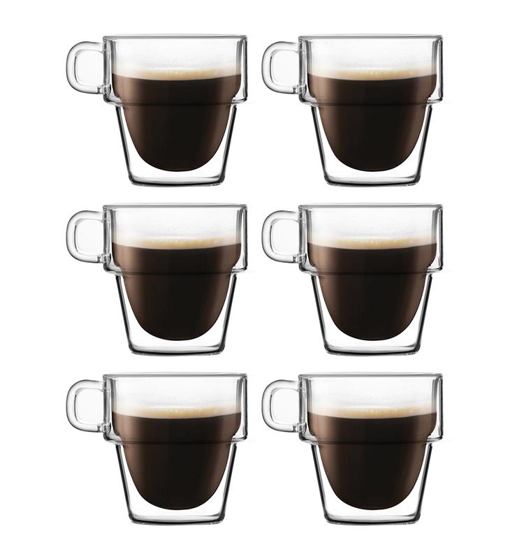 Szklanki termiczne do kawy i herbaty Vialli Design SENSO 150ml (6szt.) 27435