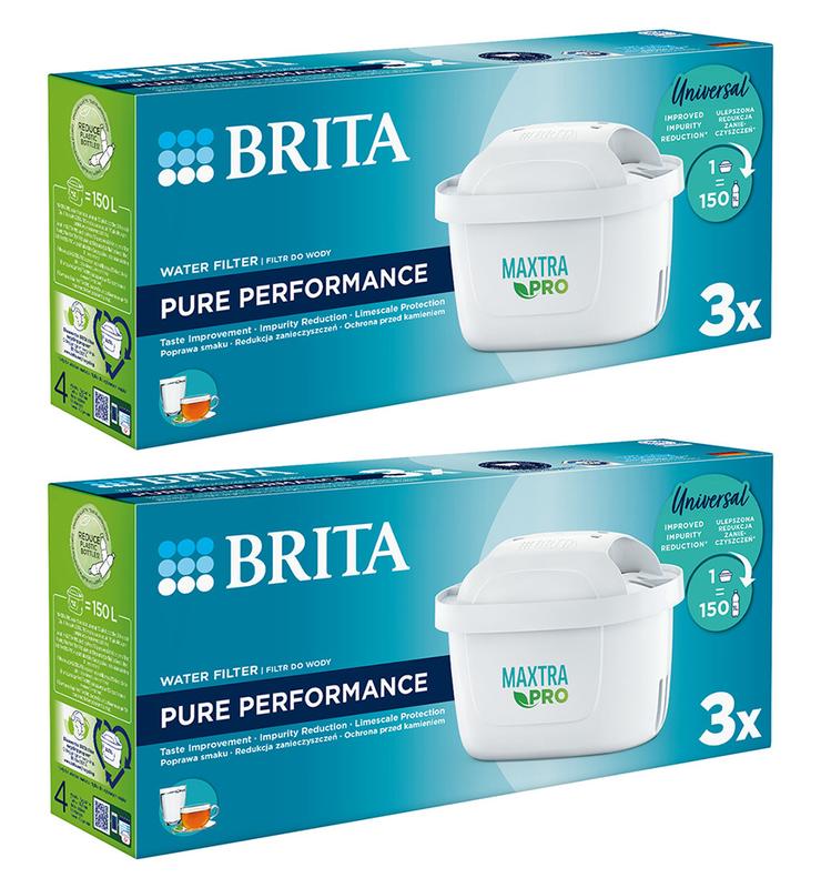 Filtr wody wkład do dzbanka Brita Maxtra+ Pure Performance 2x3szt.