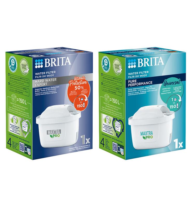 Filtr wody wkład do dzbanka Brita Maxtra PRO Hard Water Expert 1szt.+ PRO Pure Performance 1szt.