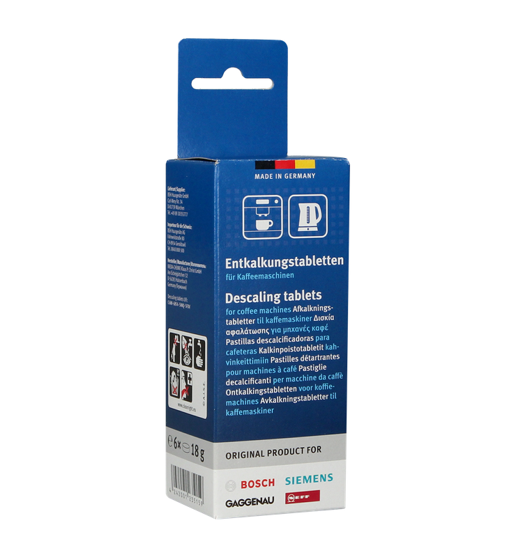 Tabletki odkamieniające Bosch Siemens 311864 312453 (6szt.)