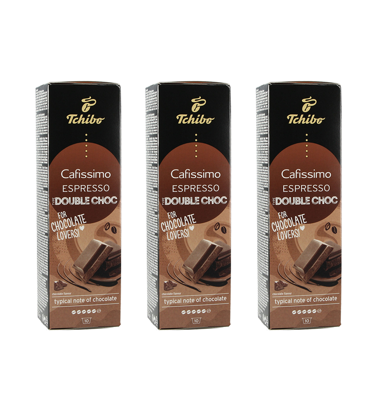 Kawa kapsułki Tchibo Cafissimo Espresso Double Chocolate (30 kapsułek)