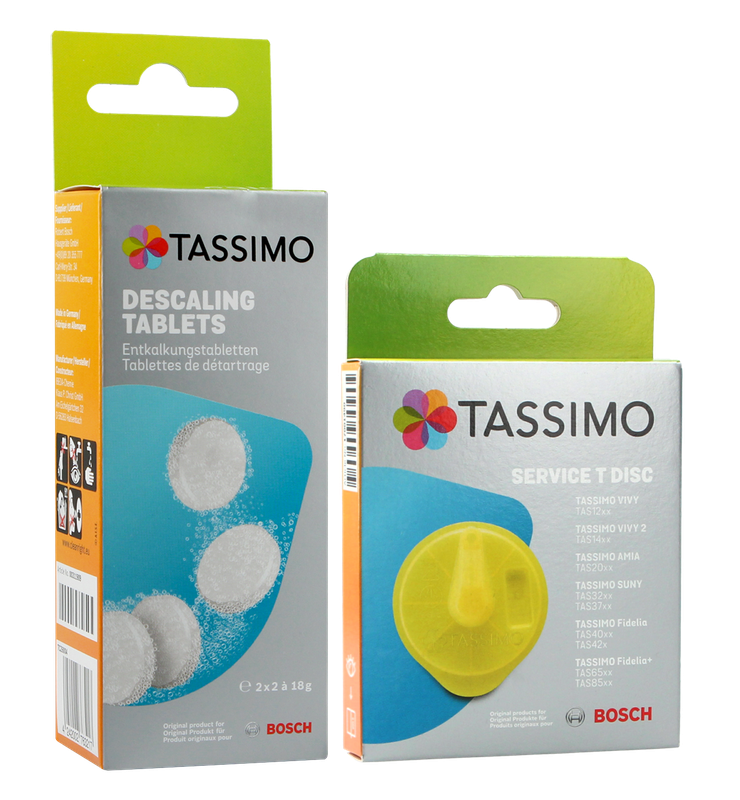 Dysk czyszczący Tassimo Bosch T-disk 576836 + tabletki odkamieniające 311530 TCZ6004