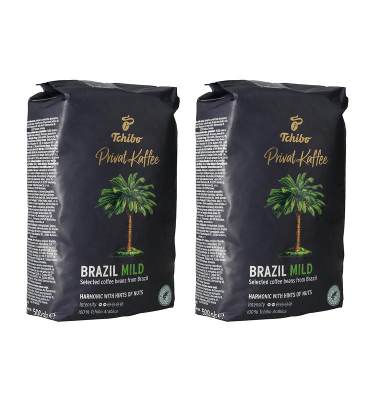Kawa ziarnista Tchibo Privat Kaffee Brazil Mild 2x500g