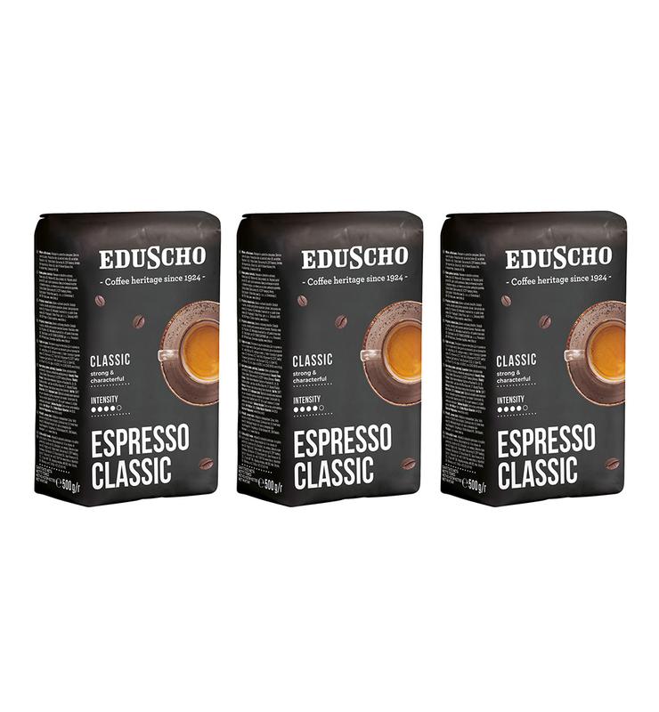 Kawa ziarnista Eduscho Espresso Classic 3x500g