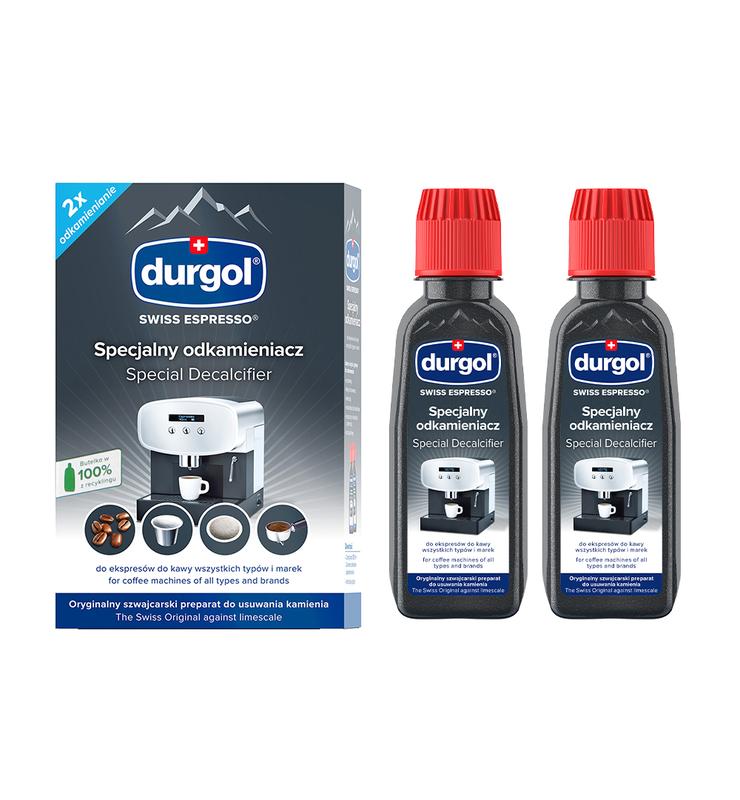 Odkamieniacz do ekspresów ciśnieniowych durgol swiss espresso 2x125ml PRO