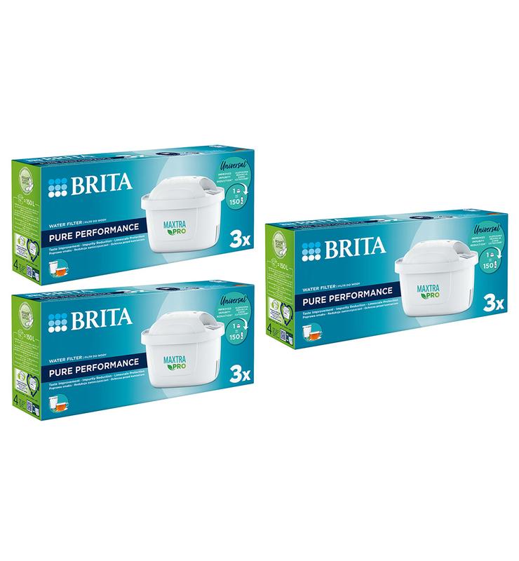 Filtr wody wkład do dzbanka Brita Maxtra+ Pure Performance 3x3szt.